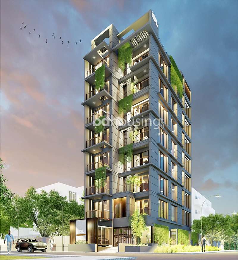 IDL Jannat Ara Mansion- 3 bed 1715 sft corner flat at Uttara 17 opposite BGMEA, Apartment/Flats at Uttara