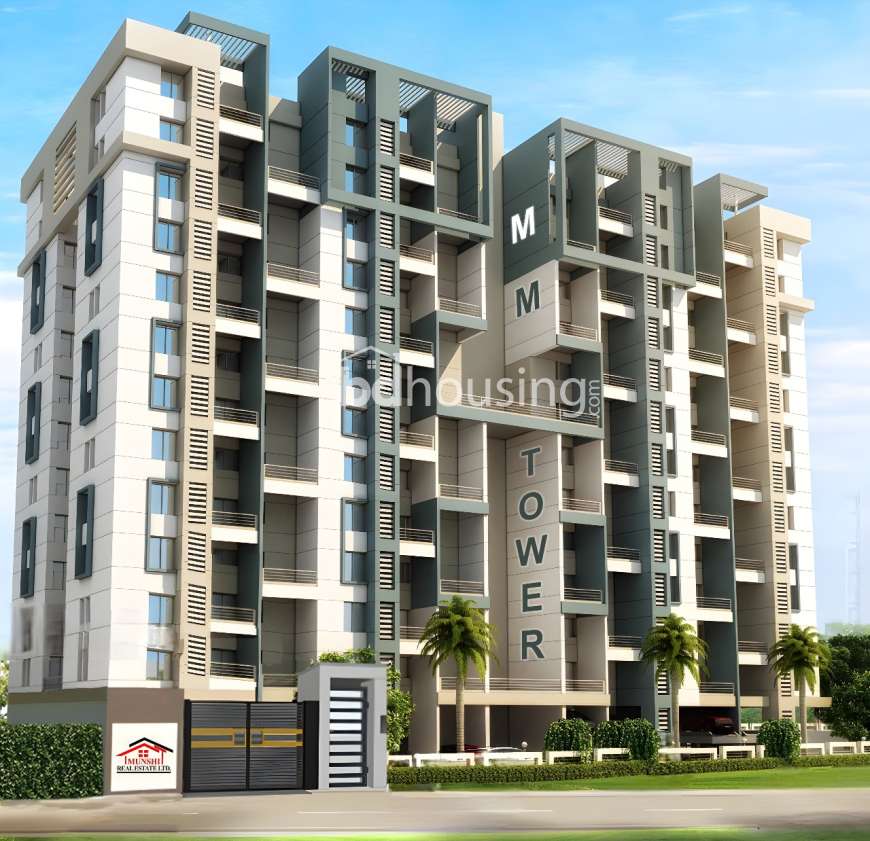 মোট জমির পরিমাণঃ ১৫ কাঠা / ২৪.৭৫ শতক বা ২৪৭৫ অযুতাংশ (১০৮০০ বর্গফুট)।ব্যবহার যোগ্য জমির পরিমানঃ ৯১৮০ বর্গফুট (১৫% বাদ)।প্রতি ফ্লোরে ৮ টি ইউনিট এবং প্রতি ইউনিটে ১১৫০ বর্গফুট।ভবনের ধরণঃ গ্রাউন্ড ফ্লোর ১৩ তলা।সর্বমোট ইউনিট সংখ্যাঃ গ্রাউন্ড ফ্, Apartment/Flats at Manda