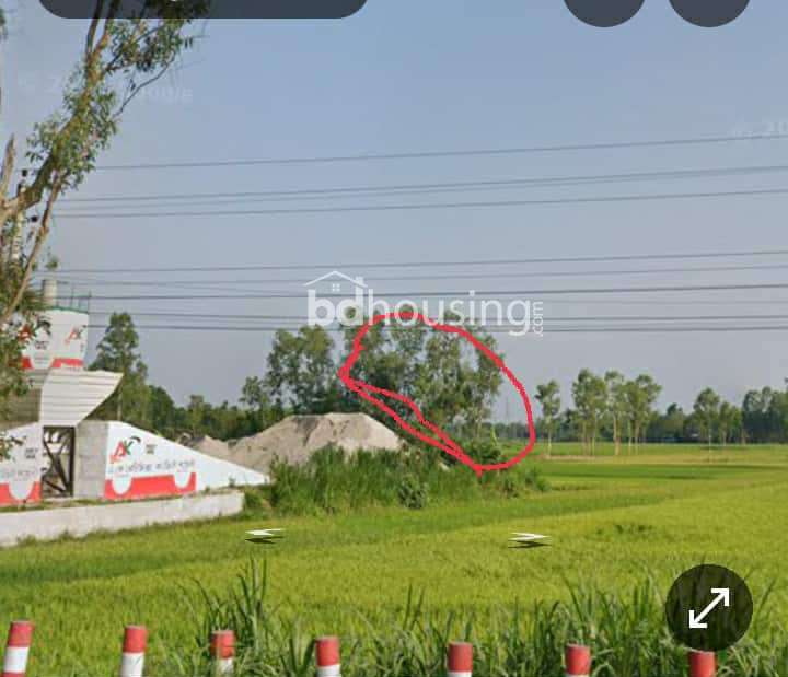 সাতমাথা থেকে কুড়িগ্রাম রোডে ডলফিন হ্যাচারির পাশে এ কে রেডিমিক্স কারখানার পাশে , Residential Plot at Mahigonj