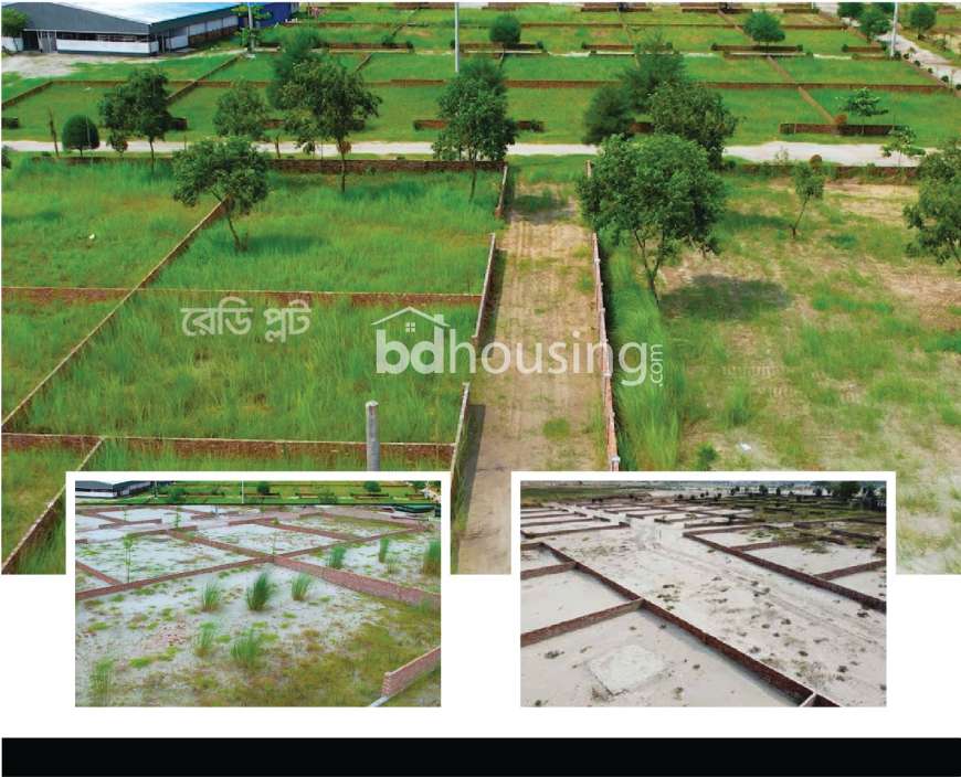 Purbachal Prabshi Palli, Block -A, Plot no- 19, Road no- 18A, 28 lakhs katha, Residential Plot at Narayangonj Sadar