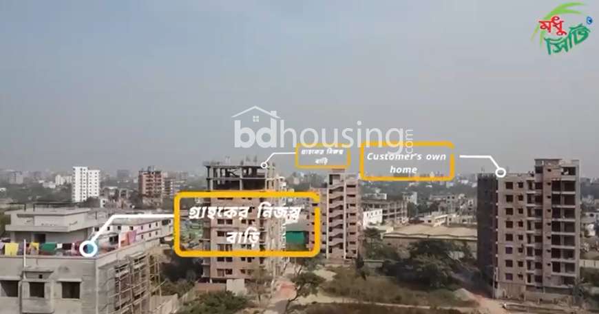 Modhu City, Residential Plot at Mohammadpur