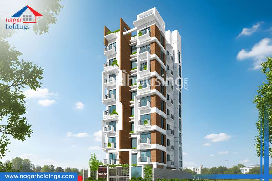 Nagar Hossain Villa, Apartment/Flats at Bashundhara R/A