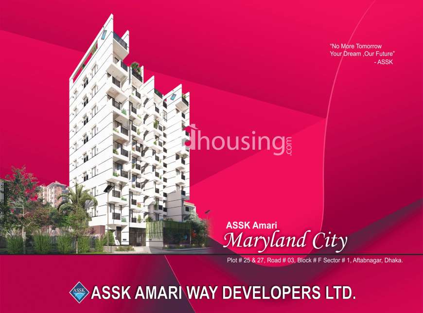 ASSK AMARI Maryland City, Apartment/Flats at Aftab Nagar