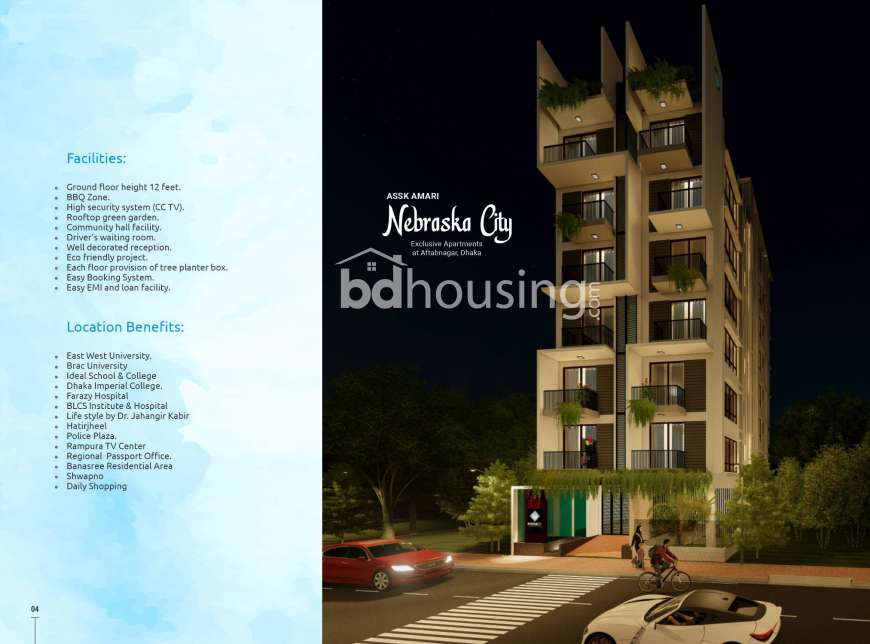 NEBRASKA CITY , Apartment/Flats at Aftab Nagar