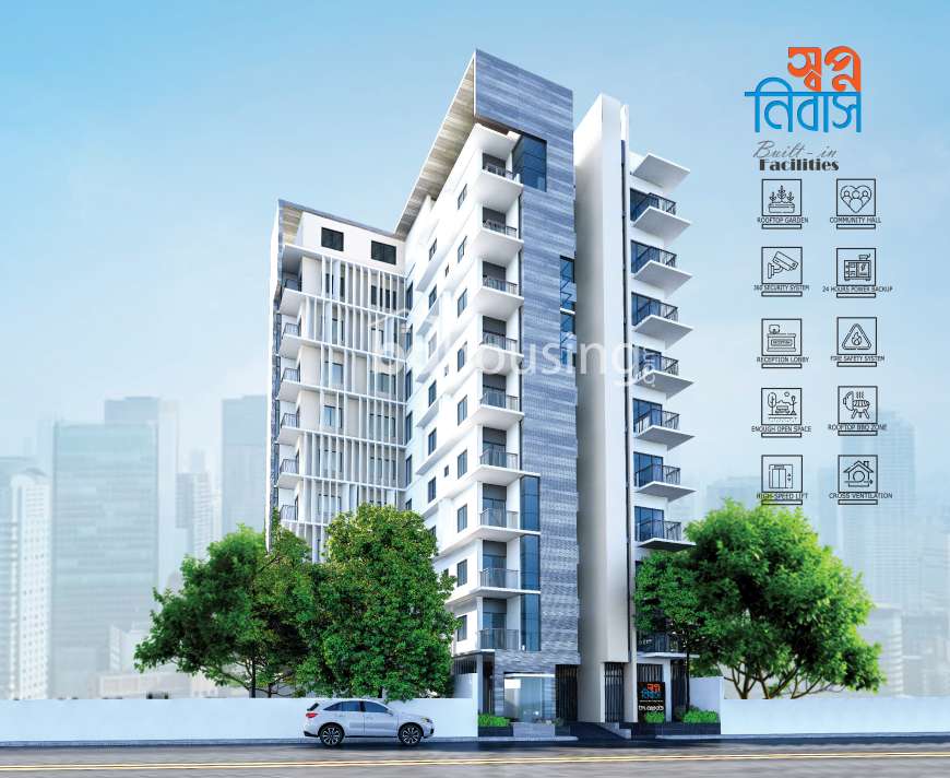 TM Shopno Nibash, Apartment/Flats at Badda