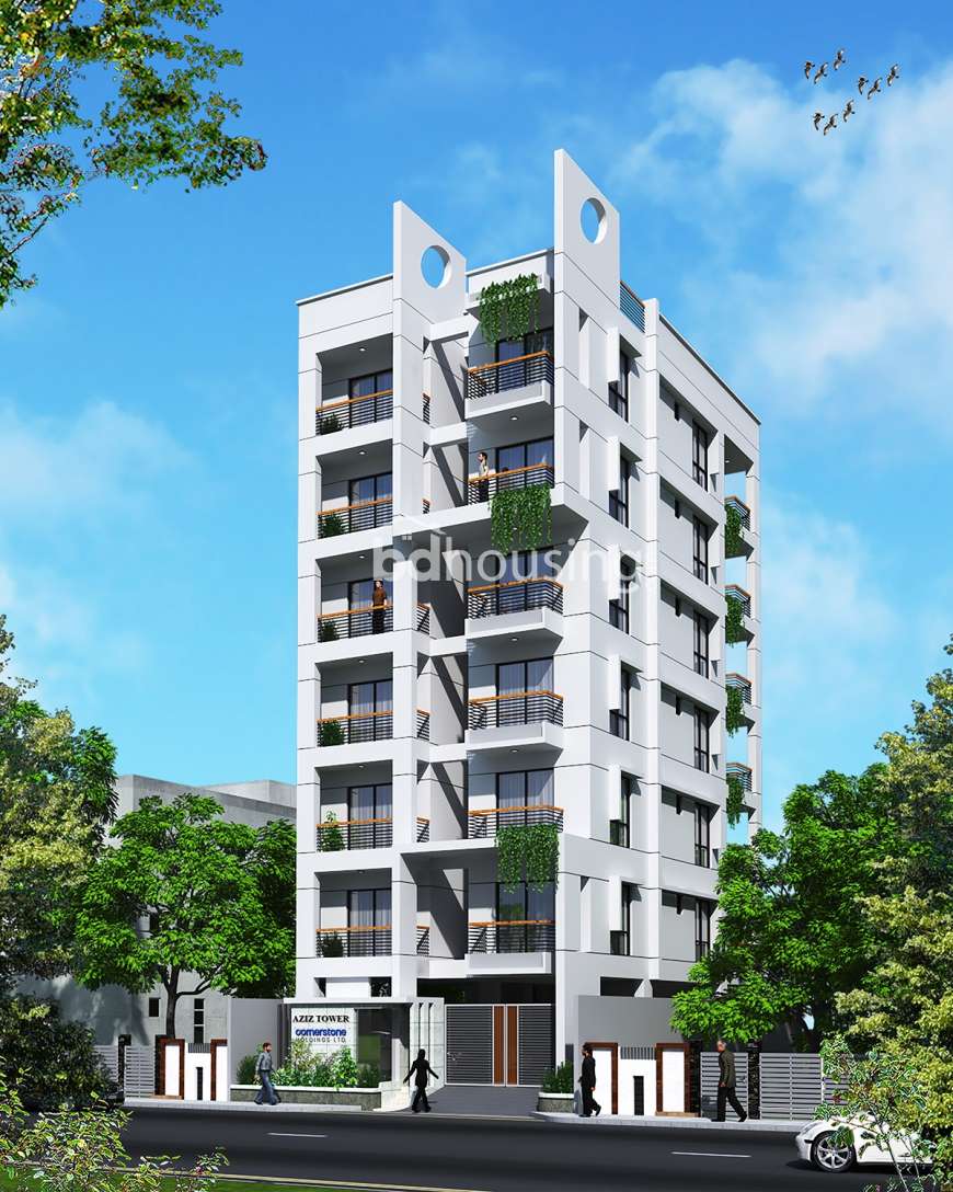 Cornerstone Aziz Tower, Apartment/Flats at Uttara