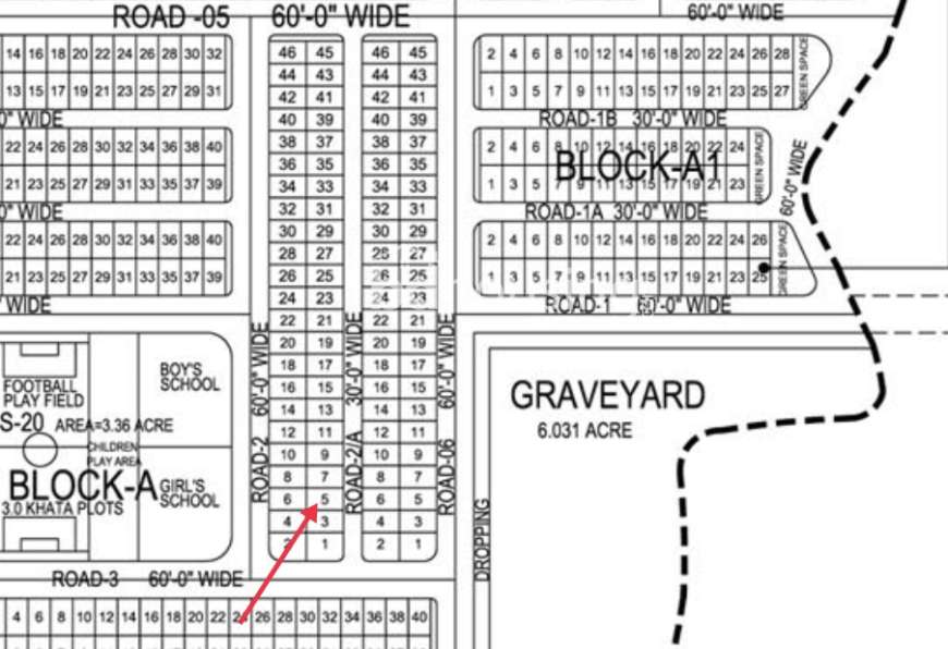 Sector: 17| 03 Katha| Road: 2a |Uttara Model Town, Residential Plot at Uttara