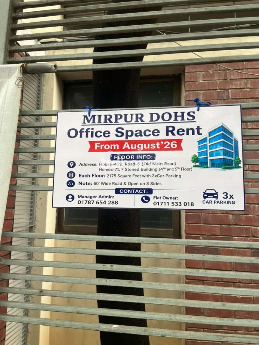Homes 71, Office Space at Mirpur DOHS