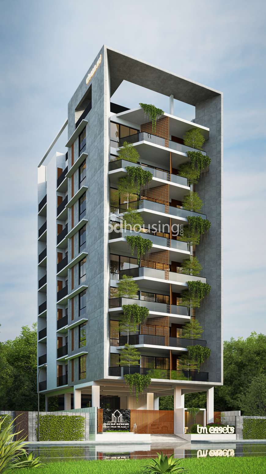 TM Salma Serene, Apartment/Flats at Jolshiri Abason