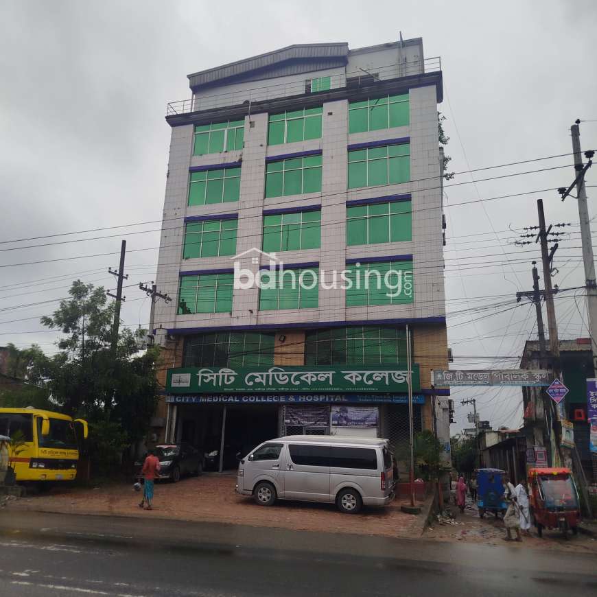 A 17.50 decimal land parcel with the existing building is available for sale in Itahata, Gazipur Sadar, Gazipur., Apartment/Flats at Gazipur Sadar