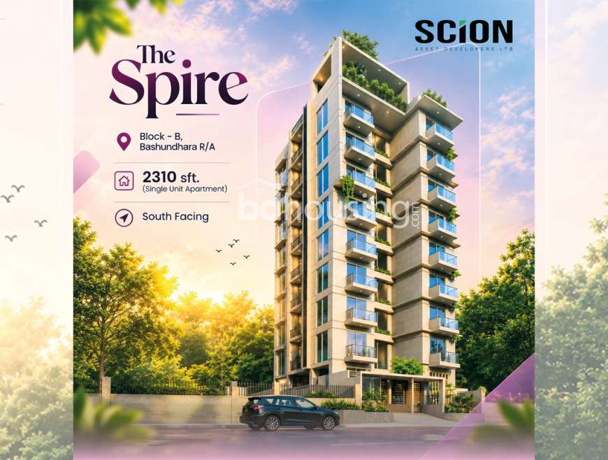 The Spire, Apartment/Flats at Bashundhara R/A