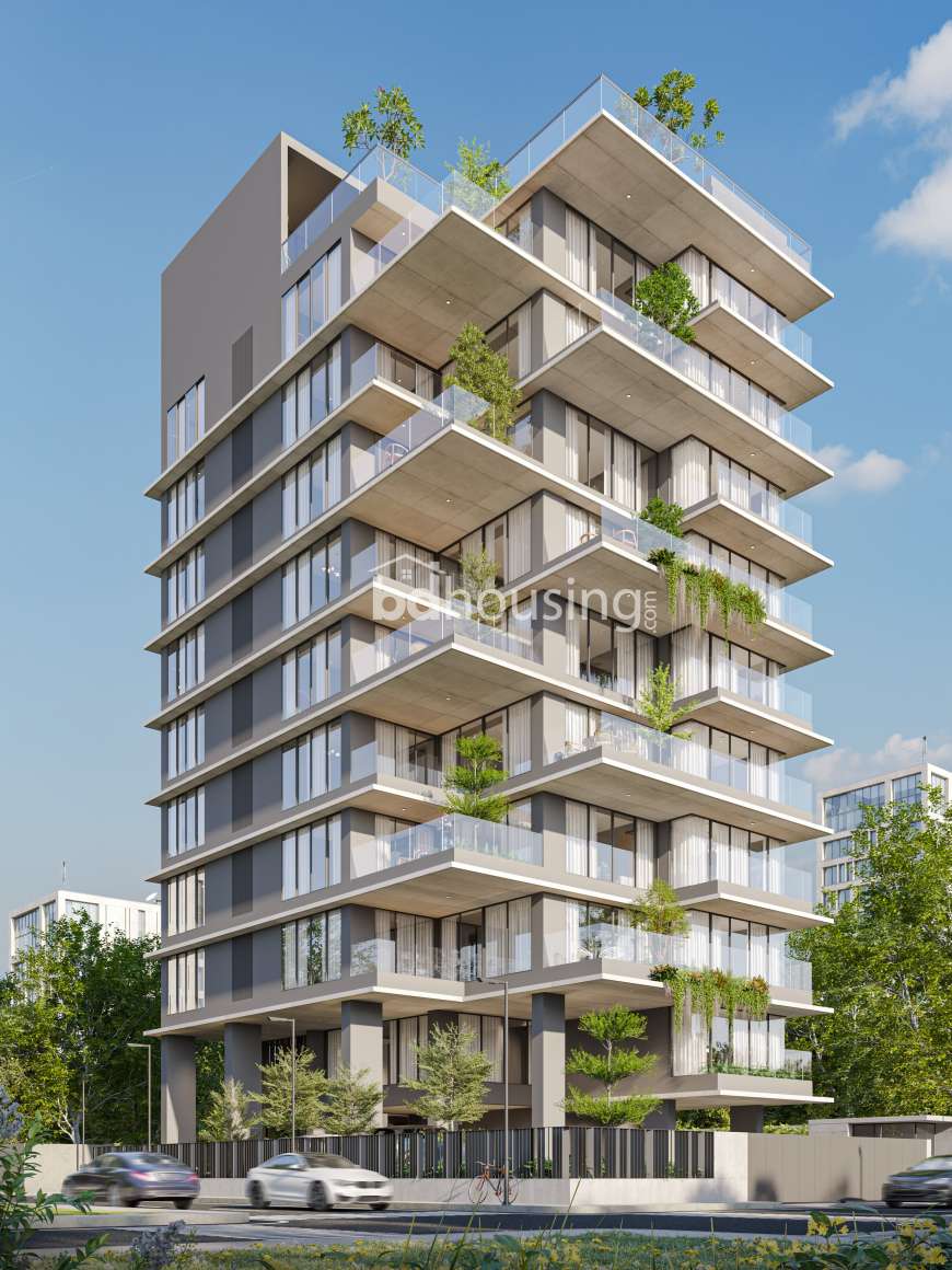 Courtyard ELWOOD, Apartment/Flats at Bashundhara R/A