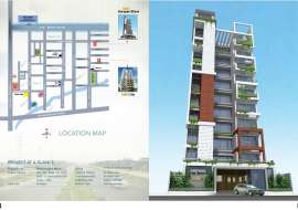 2170 sft, 4 Beds Under Construction Apartment for Sale at Bashundhara R/A Apartment/Flats at 