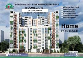 2450 sqft, 3 Beds Under Construction Apartment/Flats for Sale at Bashundhara R/A Apartment/Flats at 