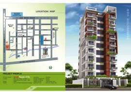 2025 sqft, 4 Beds Ready Apartment/Flats for Sale at Bashundhara R/A Apartment/Flats at 