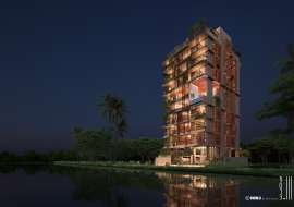 2850 sqft, Lake View/Golf View/South Face 4 Beds  Apartment/Flats for Sale Apartment/Flats at 