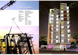 1385 sqft, 3 Beds Almost Ready Apartment/Flats for Sale at Adabor Apartment/Flats at 