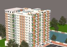 1350 sqft, 3 Beds Under Construction Land Sharing Flat for Sale at Modhu City Land Sharing Flat at 