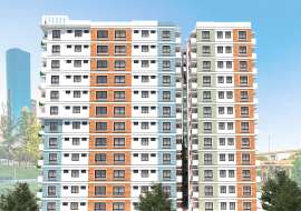 1350 sqft, 3 Beds Under Construction Land Sharing Flat for Sale at Modhu City Land Sharing Flat at 
