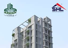 Land Share Apartment -1500 sqft, 3 Beds Upcoming  Apartment for Sale at Bashundhara R/A Apartment/Flats at 