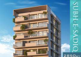 2850 sqft, 4 Beds Under Construction Apartment/Flats for Sale at Jolshiri Abason Apartment/Flats at 