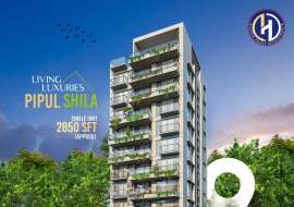 2850 sqft, 4 Beds Under Construction Flats for Sale at Jolshiri Abason Apartment/Flats at 