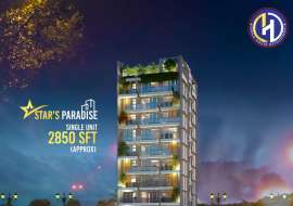 2850 sqft, 4 Beds Under Construction Apartment/Flats for Sale at Jolshiri Abason Apartment/Flats at 