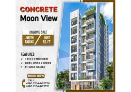 1687 sqft, 3 Beds Luxurious Lakeside Apartments for Sale in Uttara, Sector:15/D Apartment/Flats at 