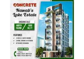 1660 sqft, 3 Beds Luxurious Apartments for Sale in Prime Location of Uttara Apartment/Flats at 