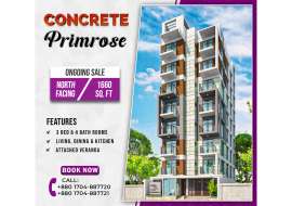 1660 sqft, 3 Beds Ready Apartments for Sale in Prime Location of Uttara Apartment/Flats at 
