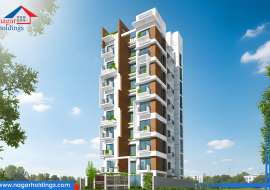 1650 sqft, 3 Beds Almost Ready Apartment/Flats for Sale at Bashundhara R/A Apartment/Flats at 