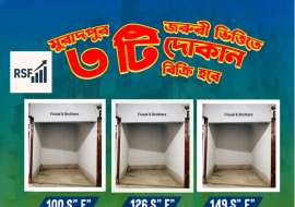120 sqft, Almost Ready  Showroom/Shop/Restaurant for Sale at Khulshi Showroom/Shop/Restaurant at 