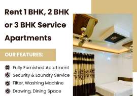 1000 sqft, 2  Beds  Apartment/Flats for Rent at Bashundhara R/A Apartment/Flats at 