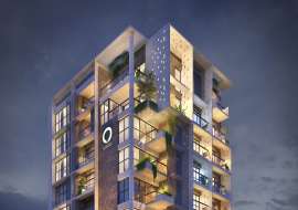 Spacious Apartment in Jolshiri | 2750 Sqft+ | Suvastu Tilottoma | Cubeinside Design | 4 Beds Upcoming  Apartment/Flats for Sale at Jolshiri Abason Apartment/Flats at 