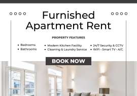 Furnished 3-Bedroom Apartment Rent in Bashundhara R/A, Apartment/Flats