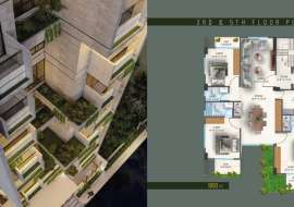 1600 sqft, 3 Beds Upcoming  Apartment/Flats for Sale at Bashundhara R/A Apartment/Flats at 
