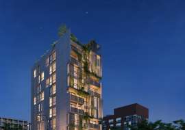 Luxury Lake view 3 Side open Apartment For Sale At Jolshiri Abashon Apartment/Flats at 