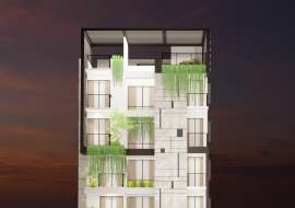 1580 sqft, 3 Beds Under Construction Apartment/Flats for Sale at Bashundhara R/A Apartment/Flats at 