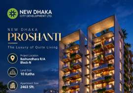2463 sqft, 4 Beds Under Construction Apartment/Flats for Sale at Bashundhara R/A Apartment/Flats at 