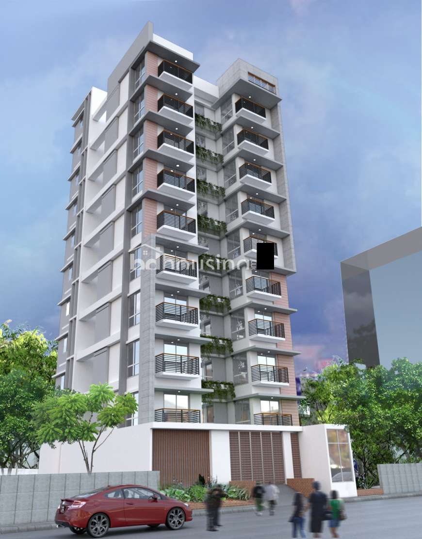 2020 sft Single Unit Apt @ A Block With Gas Connection, Apartment/Flats at Bashundhara R/A