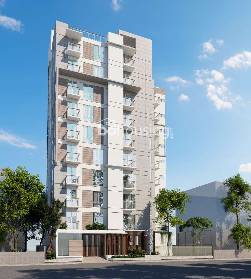 2450 sft Exclusive apt with Lawn & Gas., Apartment/Flats at Bashundhara R/A