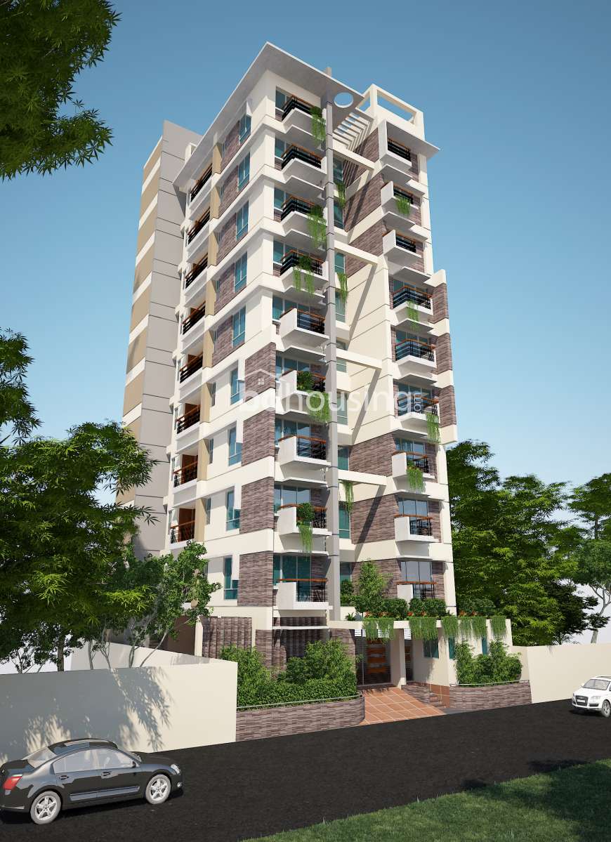 1975 sft Single Unit Apt @ D Block, Apartment/Flats at Bashundhara R/A