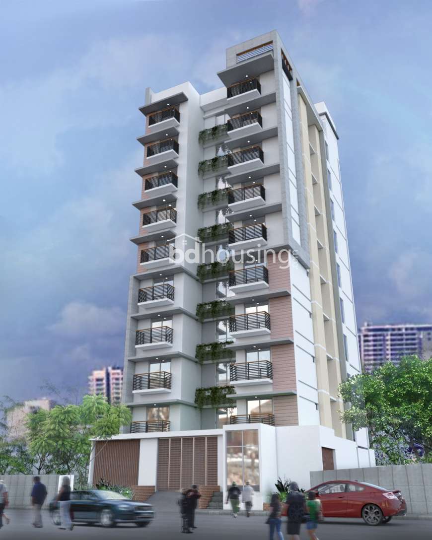 2020 sft single unit apt @ A Block, Apartment/Flats at Bashundhara R/A