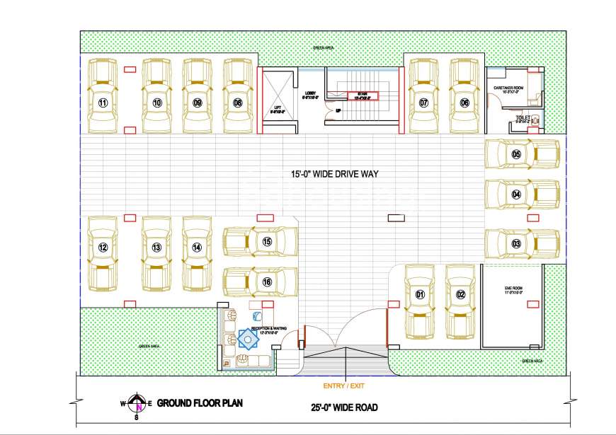 1800 Sft South facing Apt @ I block, Apartment/Flats at Bashundhara R/A