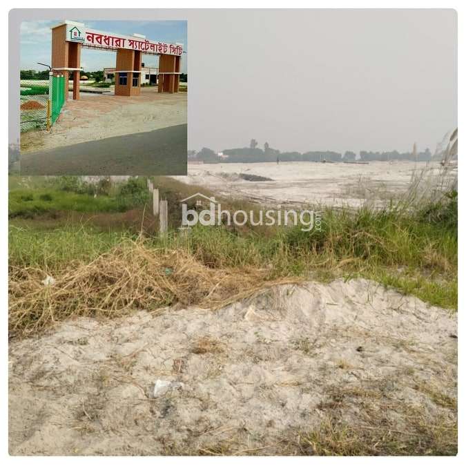 40 feet road side plot sale , Residential Plot at Keraniganj