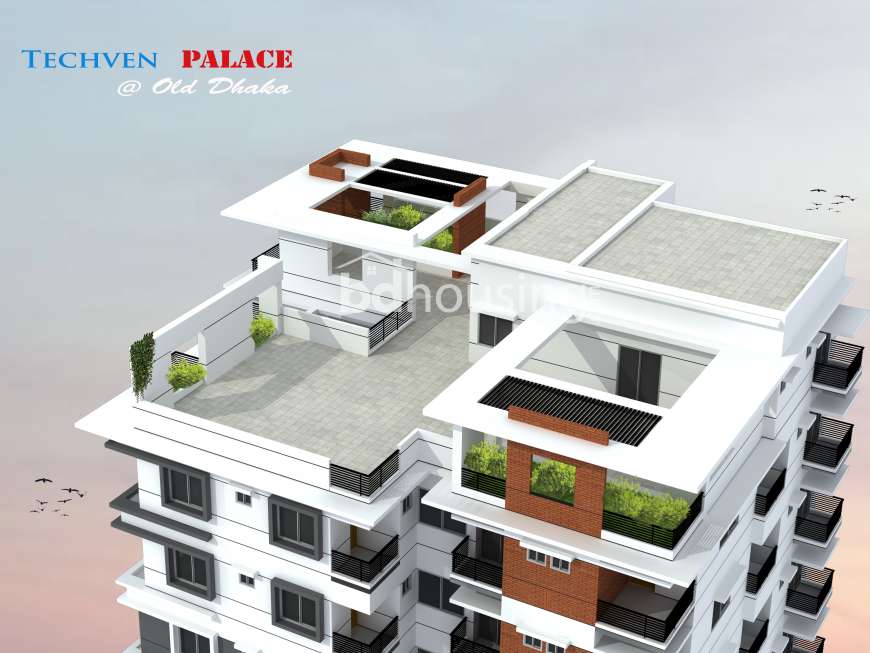 Techven Palace, Apartment/Flats at Tikatuli