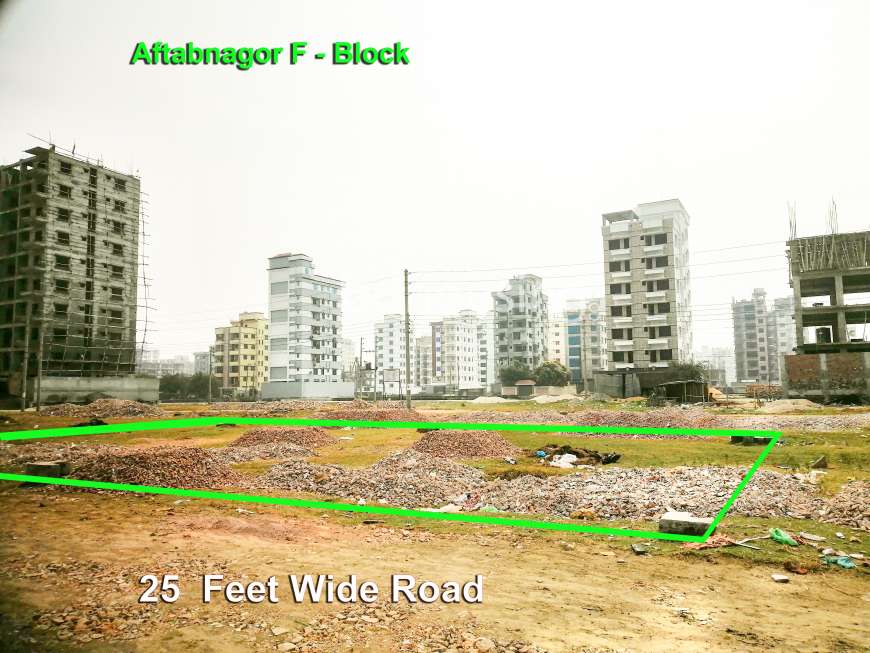 Aftabnagor- 3500/=Per Sft, Block-F, Apartment/Flats at Aftab Nagar