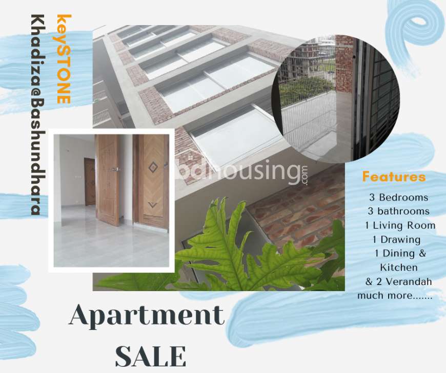 Premium Apartment keySTONE Khadiza, Apartment/Flats at Bashundhara R/A