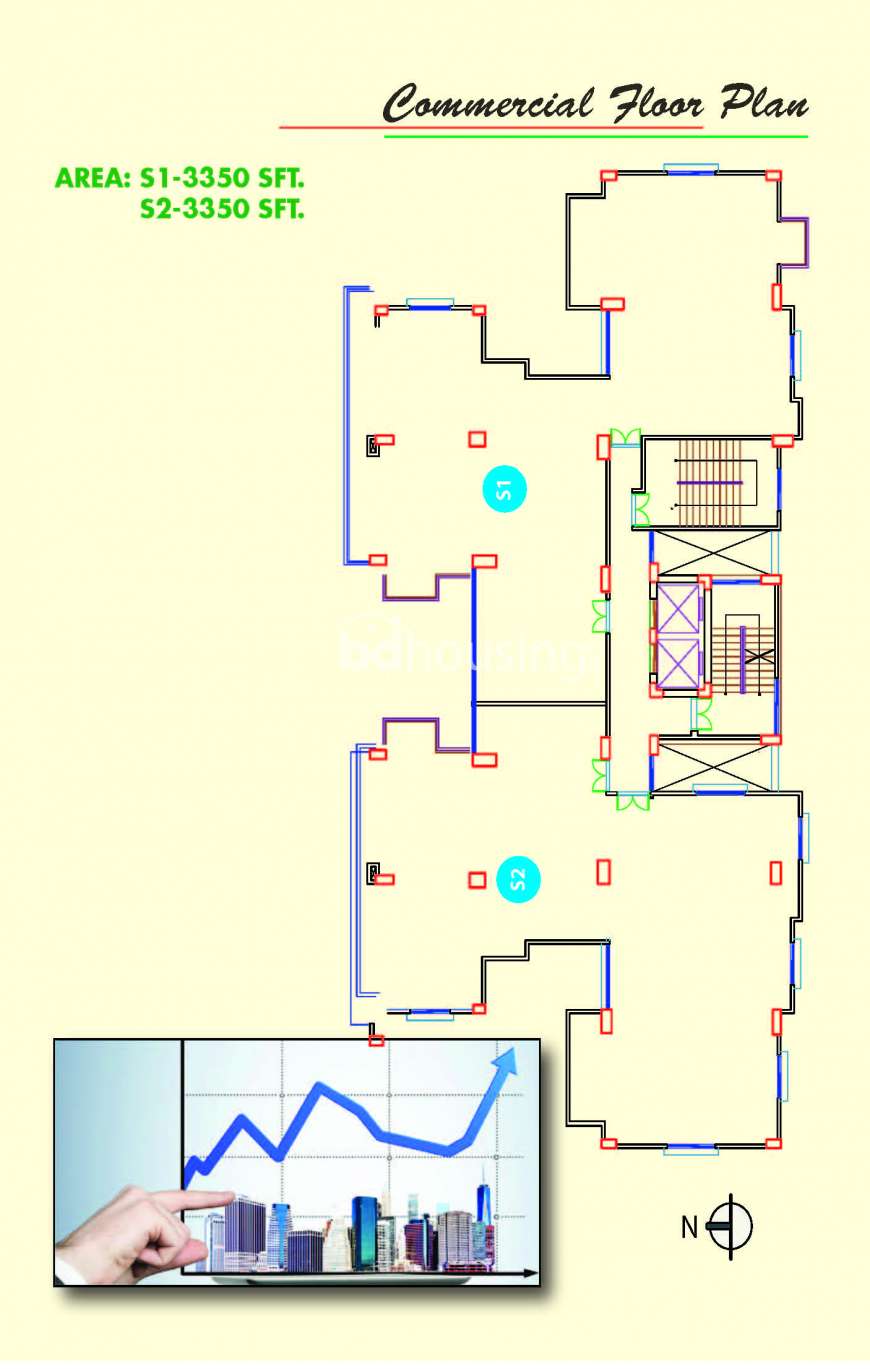 EMINENT MANSION DE MANIRUL, Office Space at Baridhara