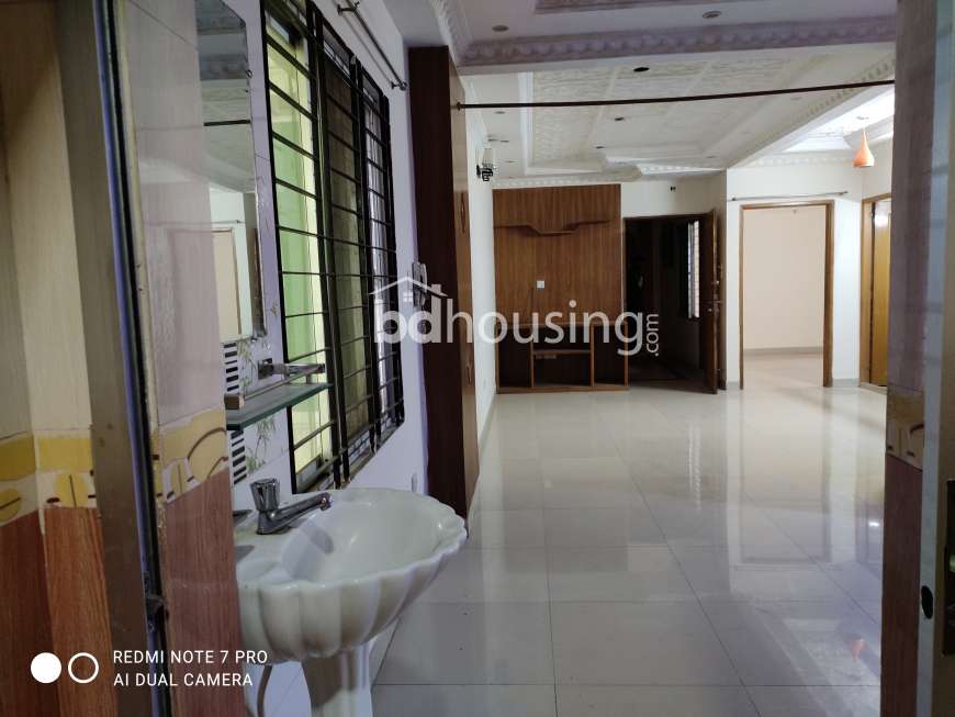 100% ready 1590 sft flat at Baitul Aman Housing, Adabor, Ring Road, Dhaka., Apartment/Flats at Adabor